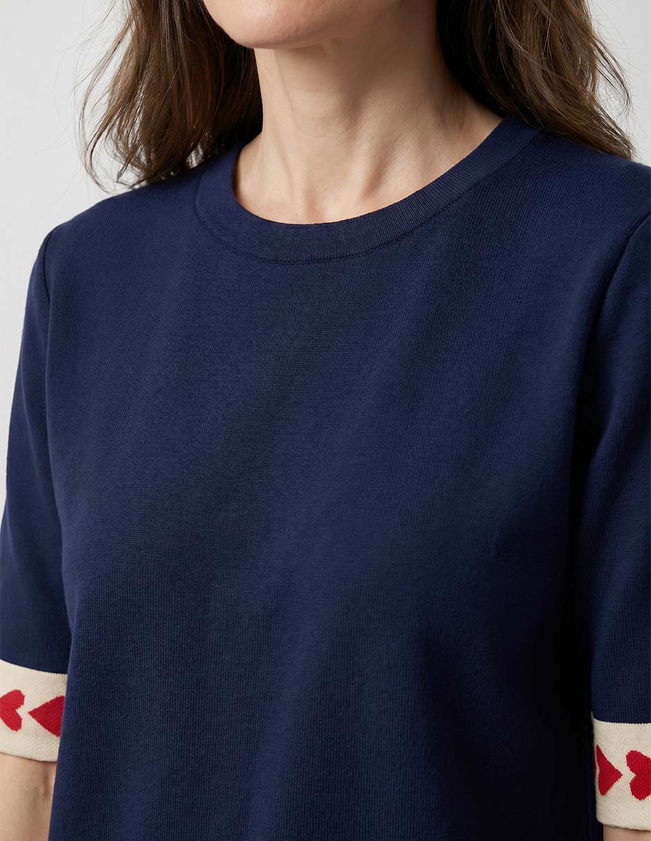 Blusa manga corta para mujer 3