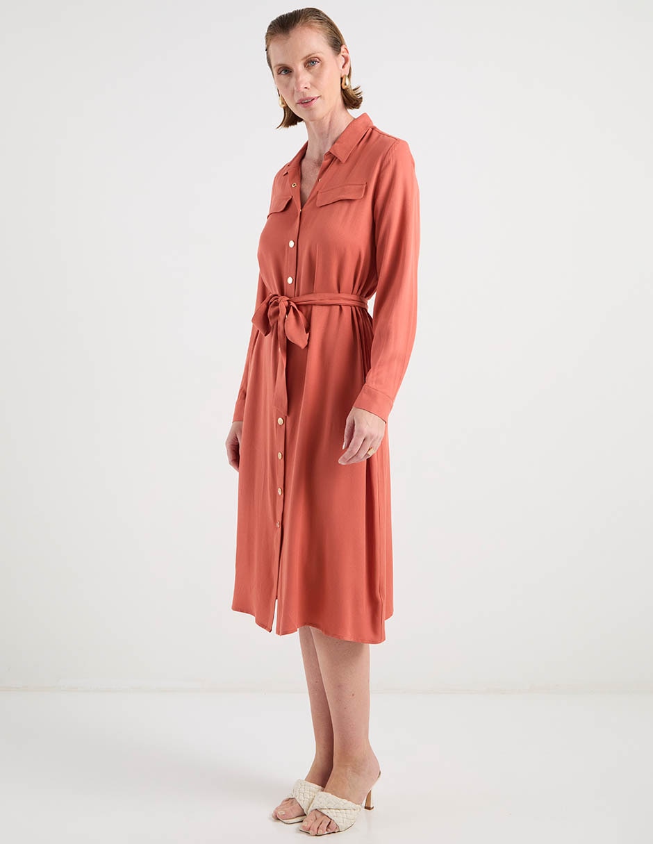 Vestido midi casual para mujer 5