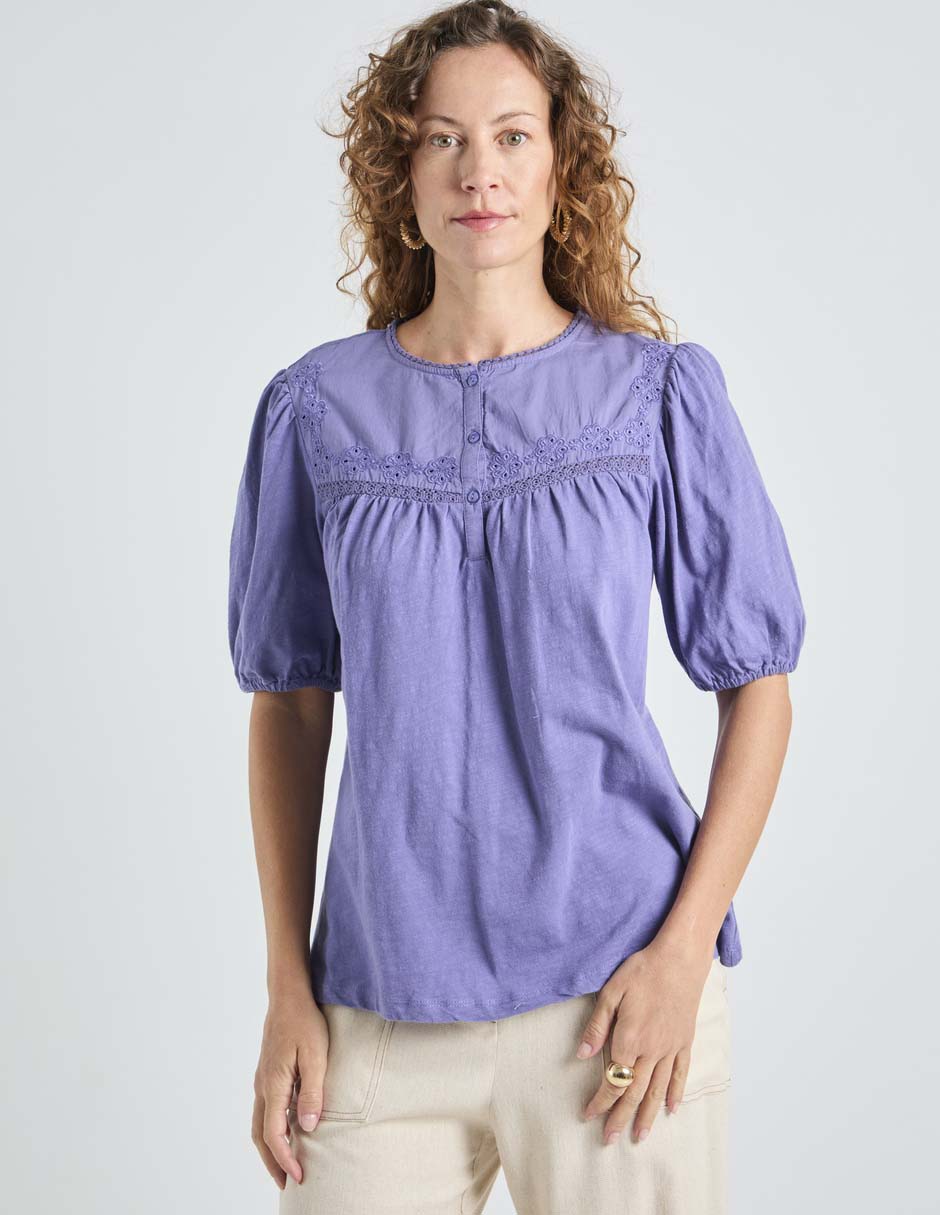Blusa manga corta para mujer Blusa manga corta para mujer