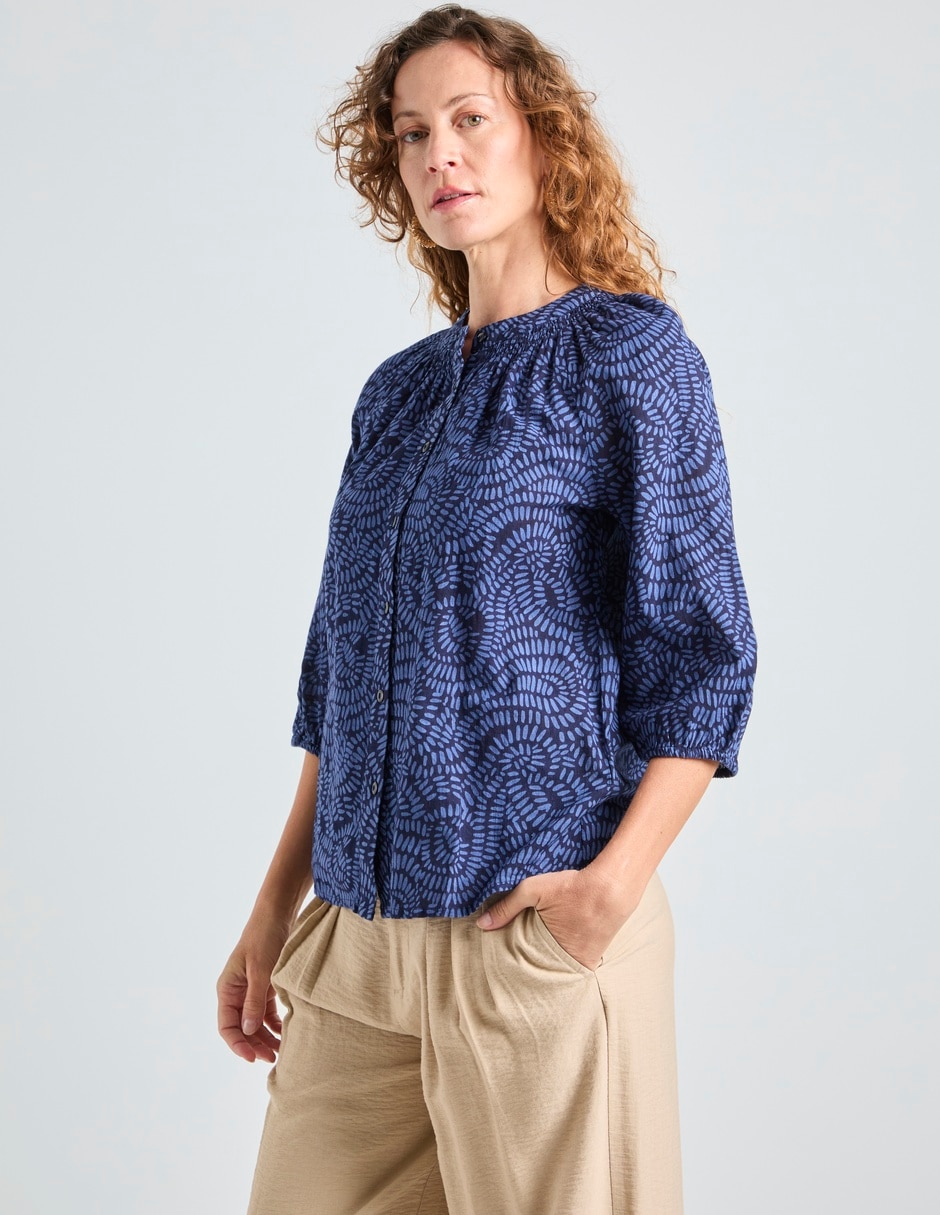 Blusa Weekend manga 3/4 para mujer