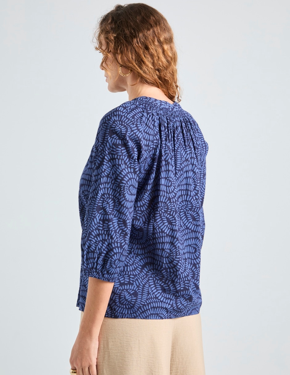 Blusa Weekend manga 3/4 para mujer