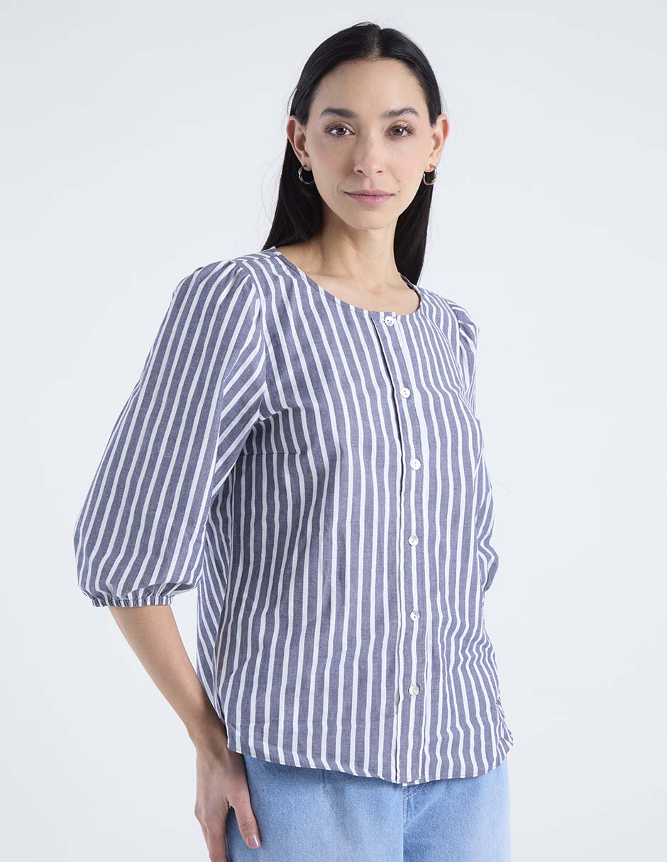 Blusa manga 3/4 para mujer 1