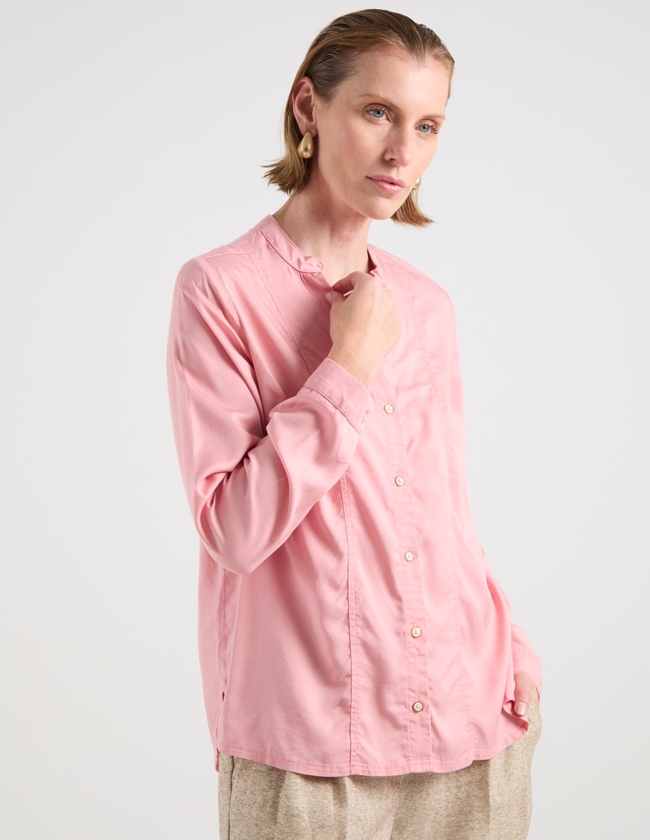 Blusa manga larga para mujer 7
