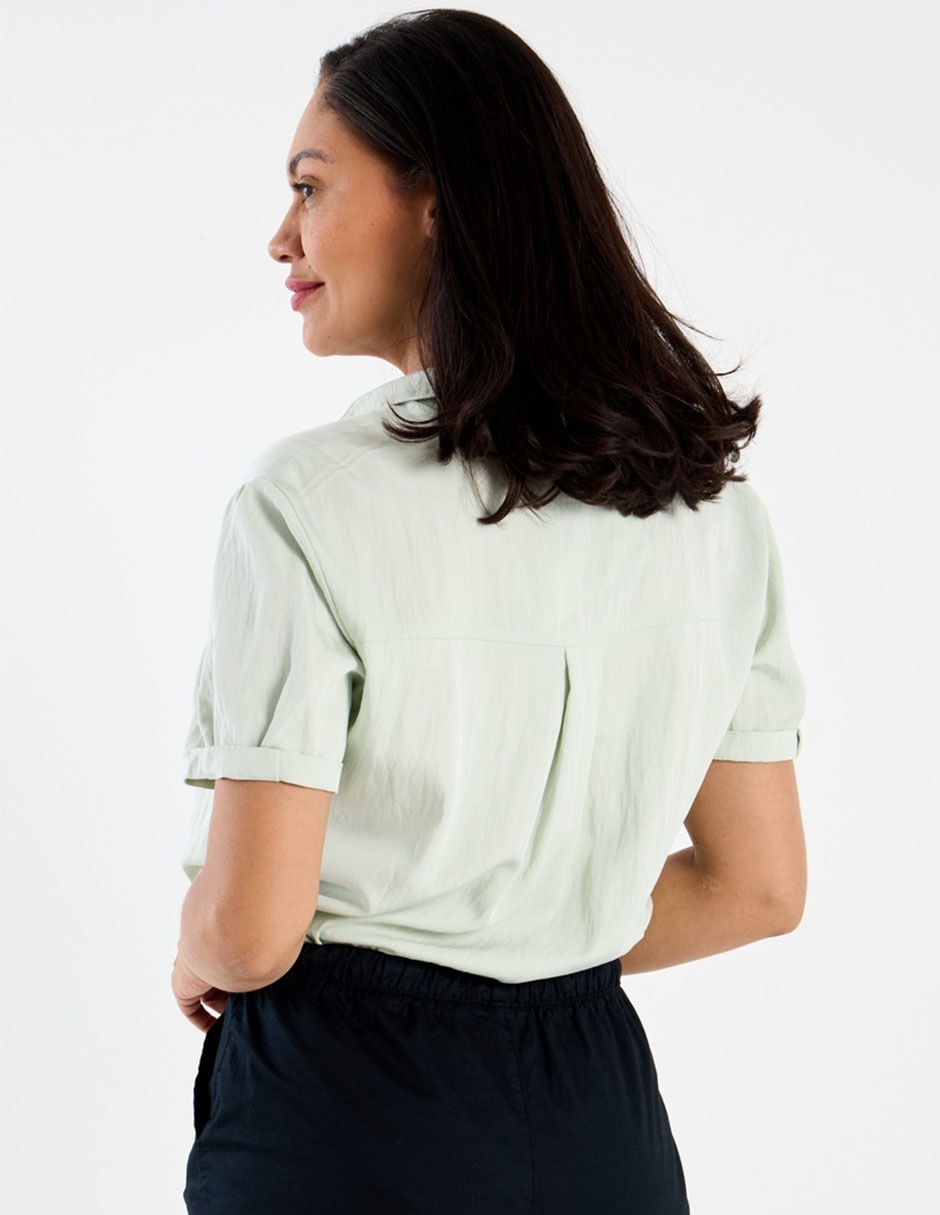 Blusa manga corta para mujer 3