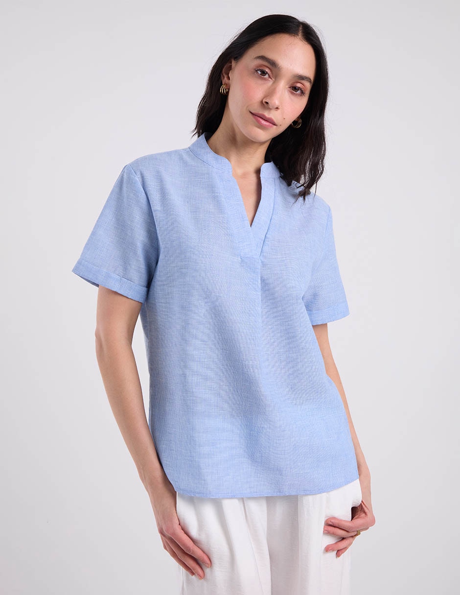Blusa manga corta para mujer Blusa manga corta para mujer