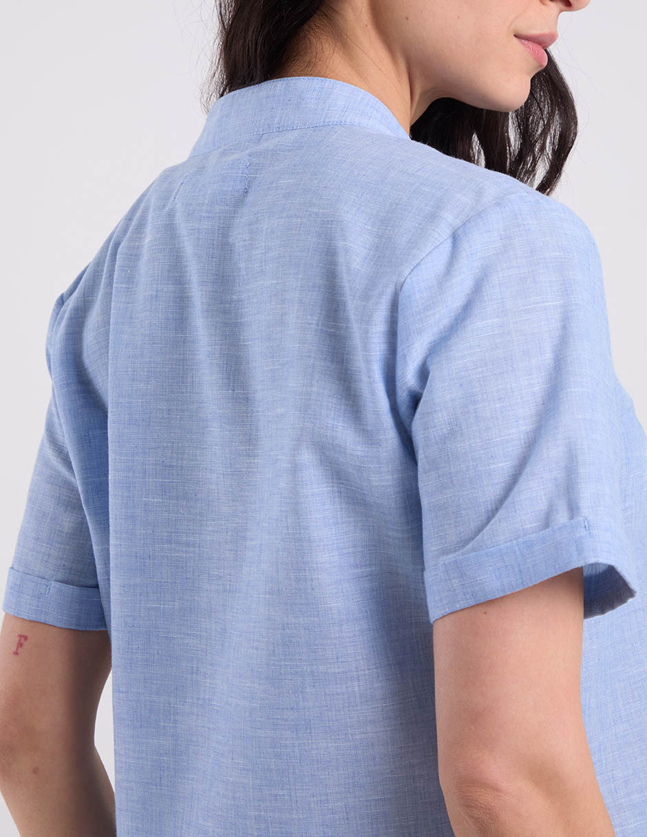 Blusa manga corta para mujer 9