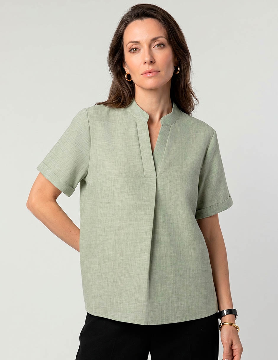 Blusa manga corta para mujer Blusa manga corta para mujer