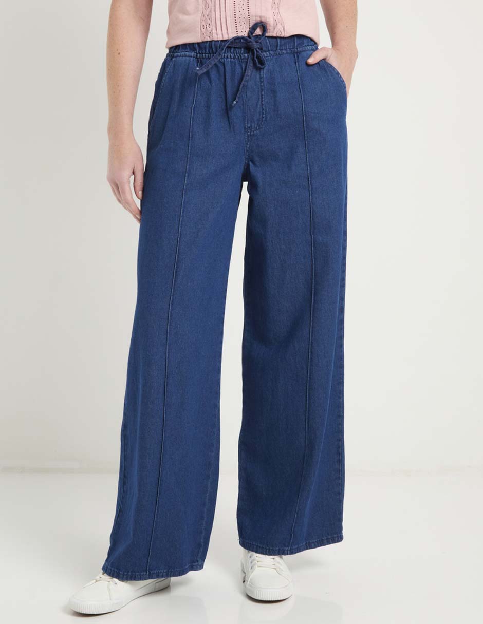 Jeans relaxed flare cintura media Weekend para mujer