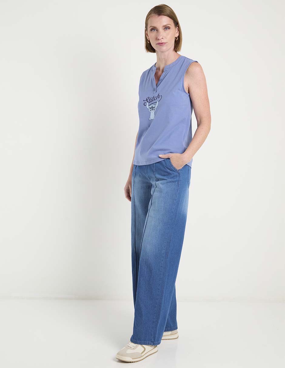 Jeans relaxed flare cintura media Weekend para mujer