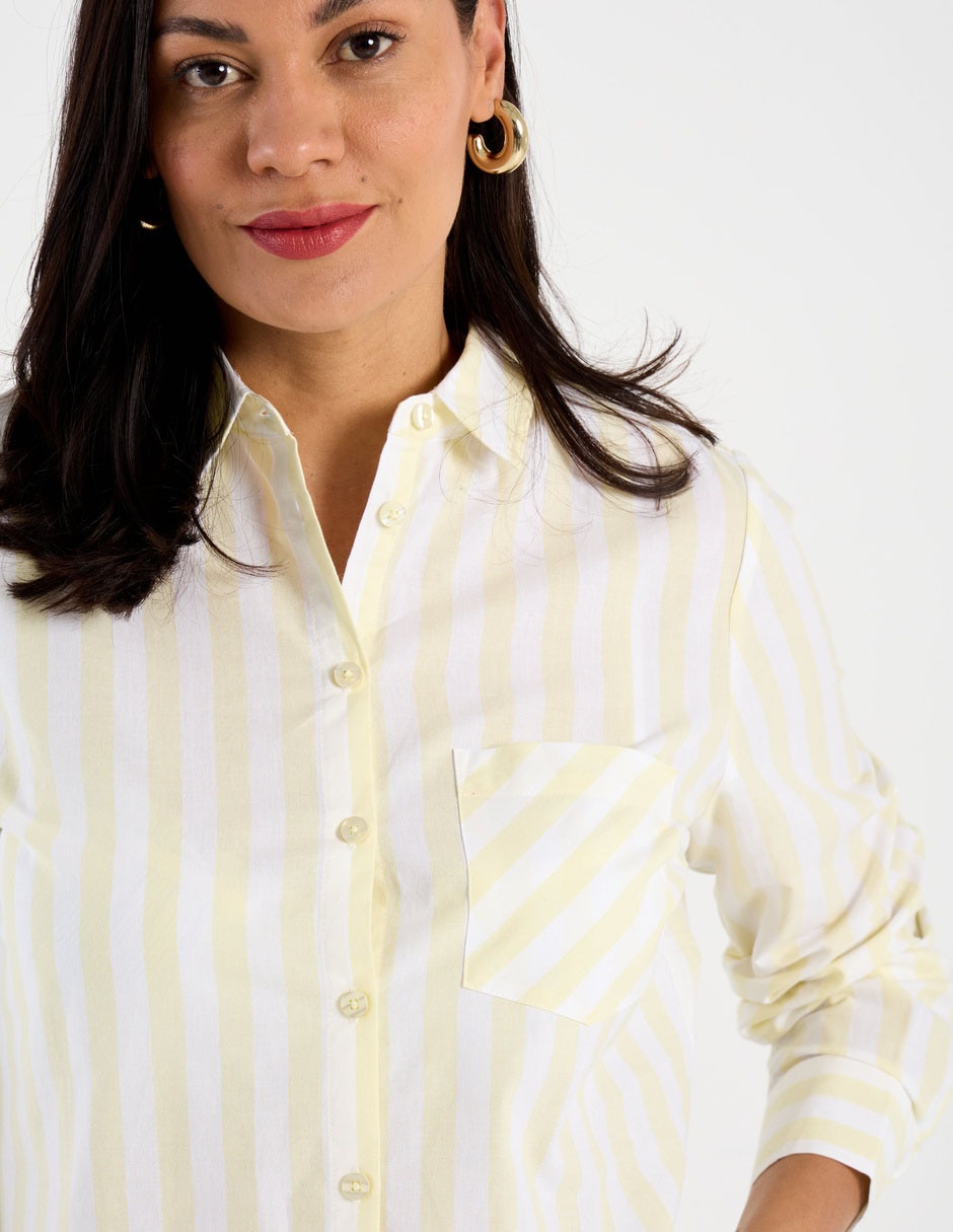 Blusa manga larga para mujer 5
