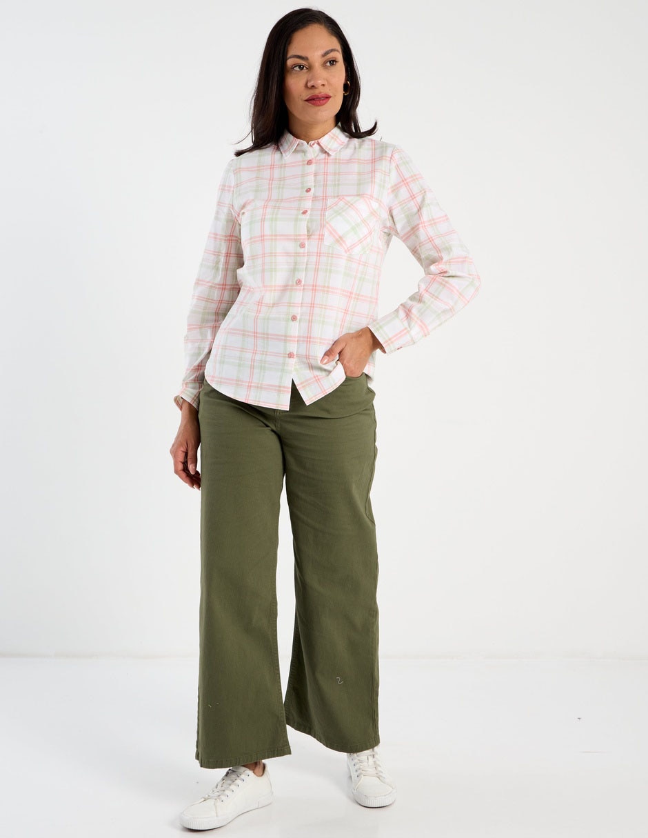 Blusa Weekend manga larga para mujer