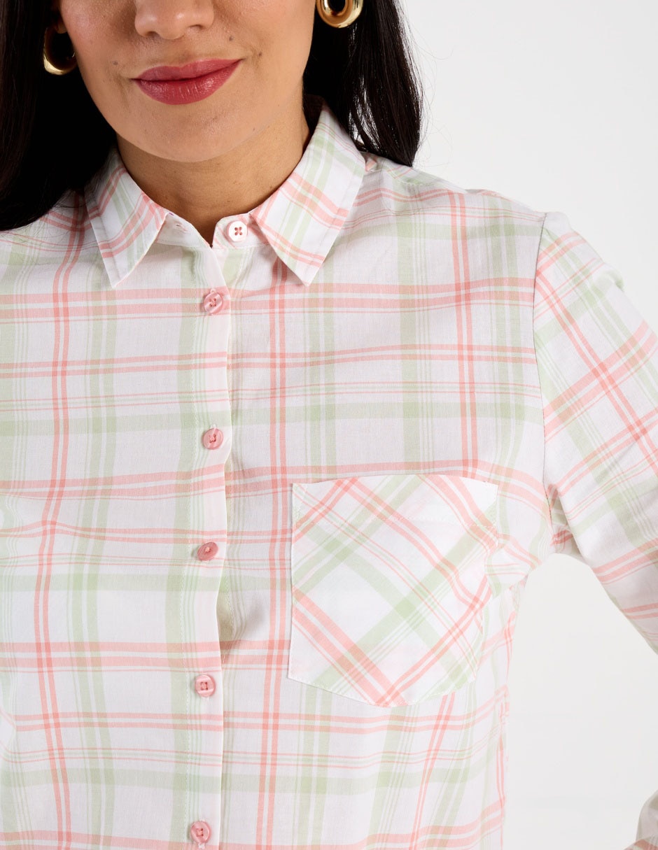 Blusa Weekend manga larga para mujer