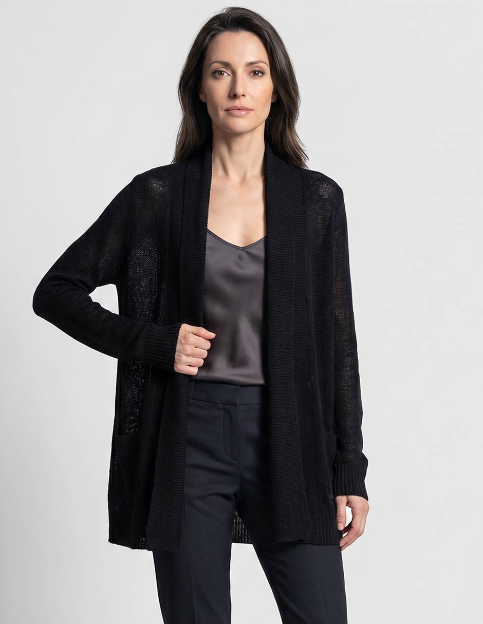 Suéter cuello abierto para mujer