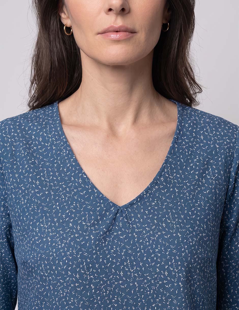 Blusa manga 3/4 para mujer 3