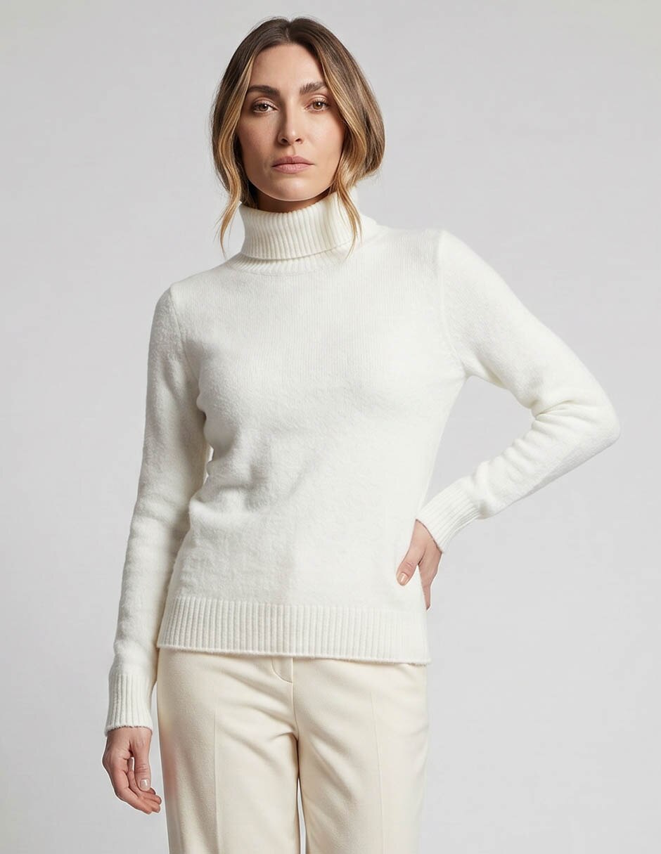 Suéter cuello alto para mujer Suéter cuello alto para mujer