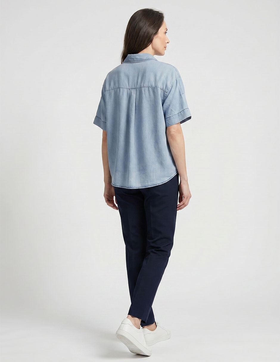 Blusa manga corta para mujer 2