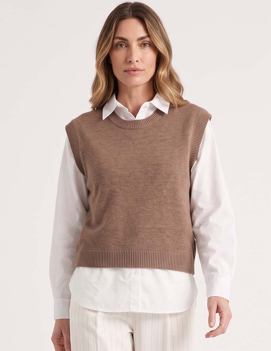 Blusa manga larga para mujer