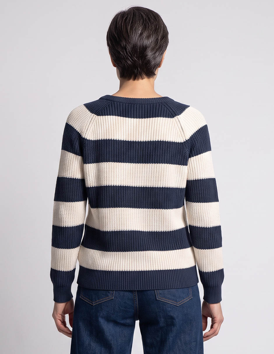Suéter cuello redondo para mujer 2