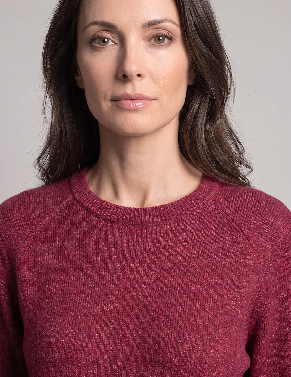 Suéter cuello redondo para mujer 3