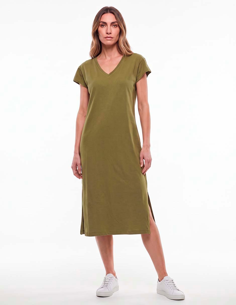 Vestido midi casual para mujer 3