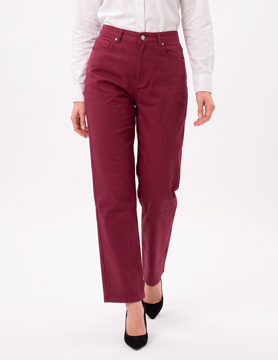 Jeans straight wide leg para mujer 3