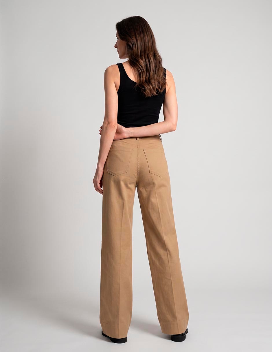 Jeans relaxed straight para mujer 2