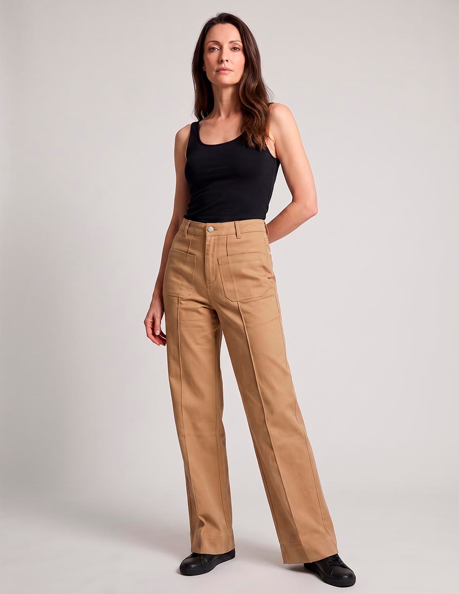 Jeans relaxed straight para mujer 3