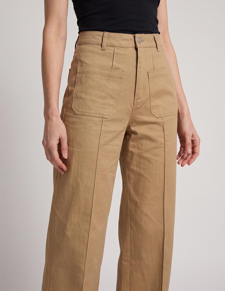 Jeans relaxed straight para mujer 4