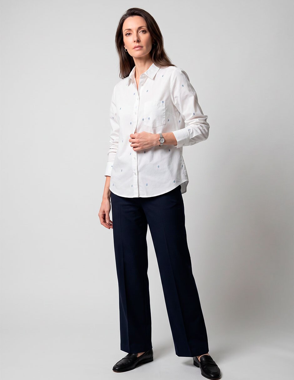 Blusa manga larga para mujer 1