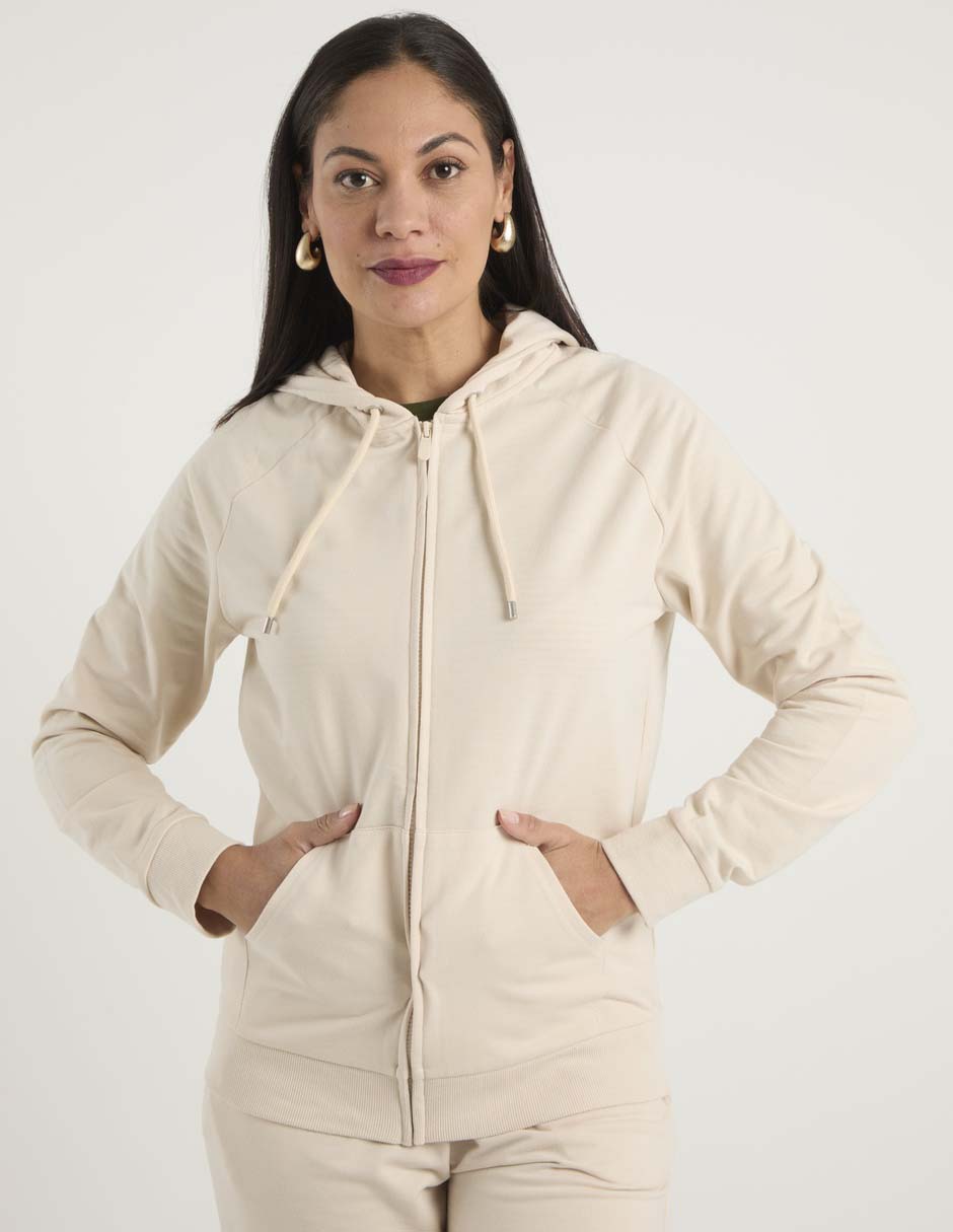 Sudadera capucha y bolsa Weekend para mujer