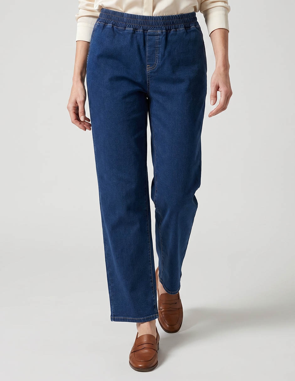 Jeans straight para mujer