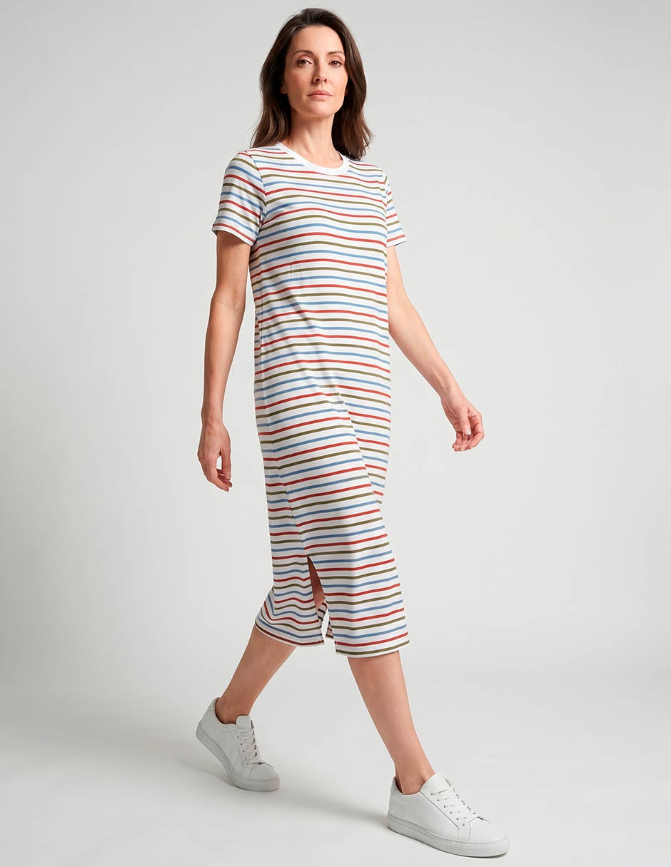 Vestido midi casual para mujer Vestido midi casual para mujer