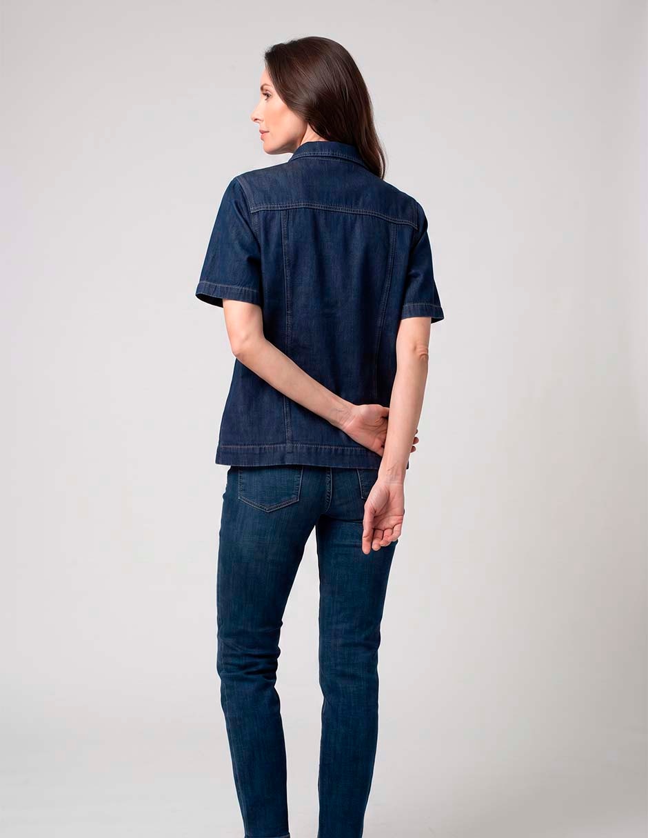 Blusa manga corta para mujer 2