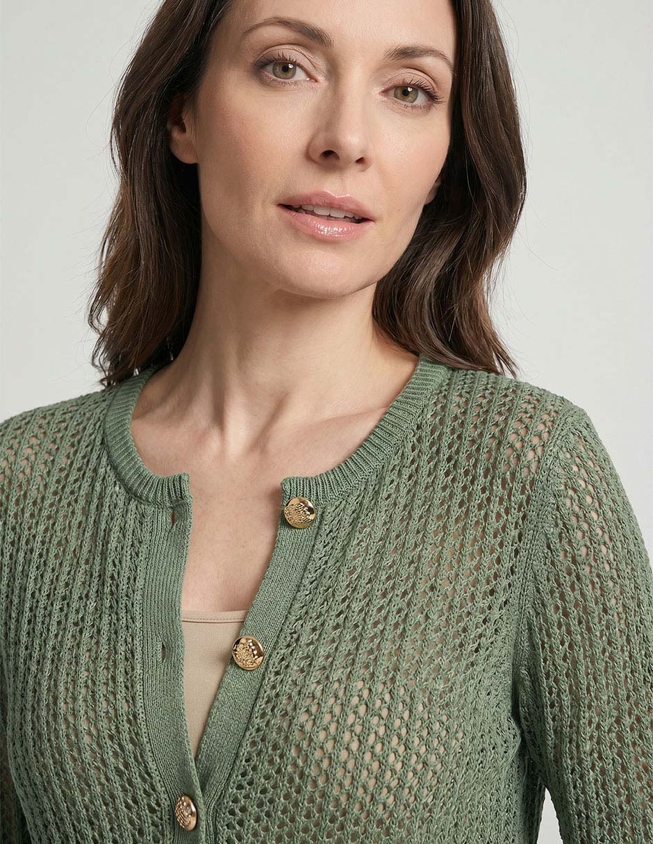 Suéter cuello redondo para mujer 3
