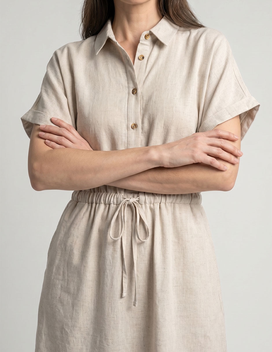Vestido corto casual para mujer 2