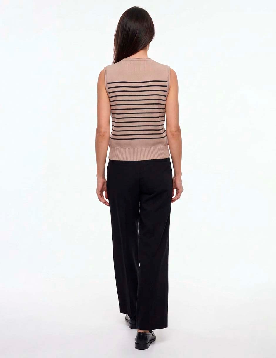 Blusa sin manga para mujer 2