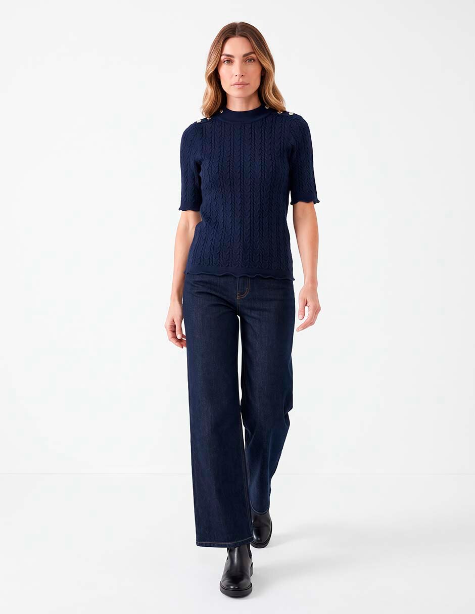 Blusa manga corta para mujer 3