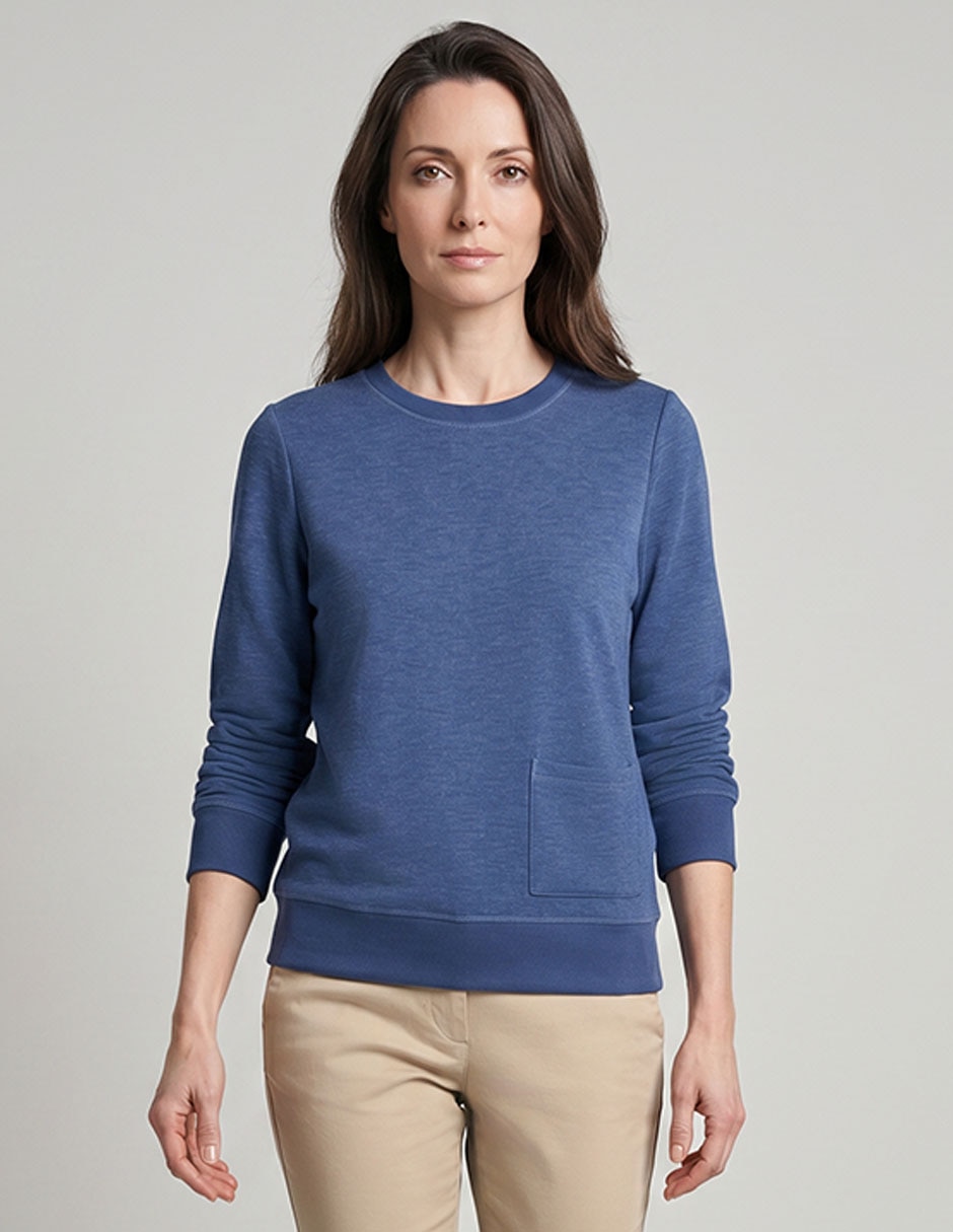 Sudadera con bolsillos para mujer Sudadera con bolsillos para mujer