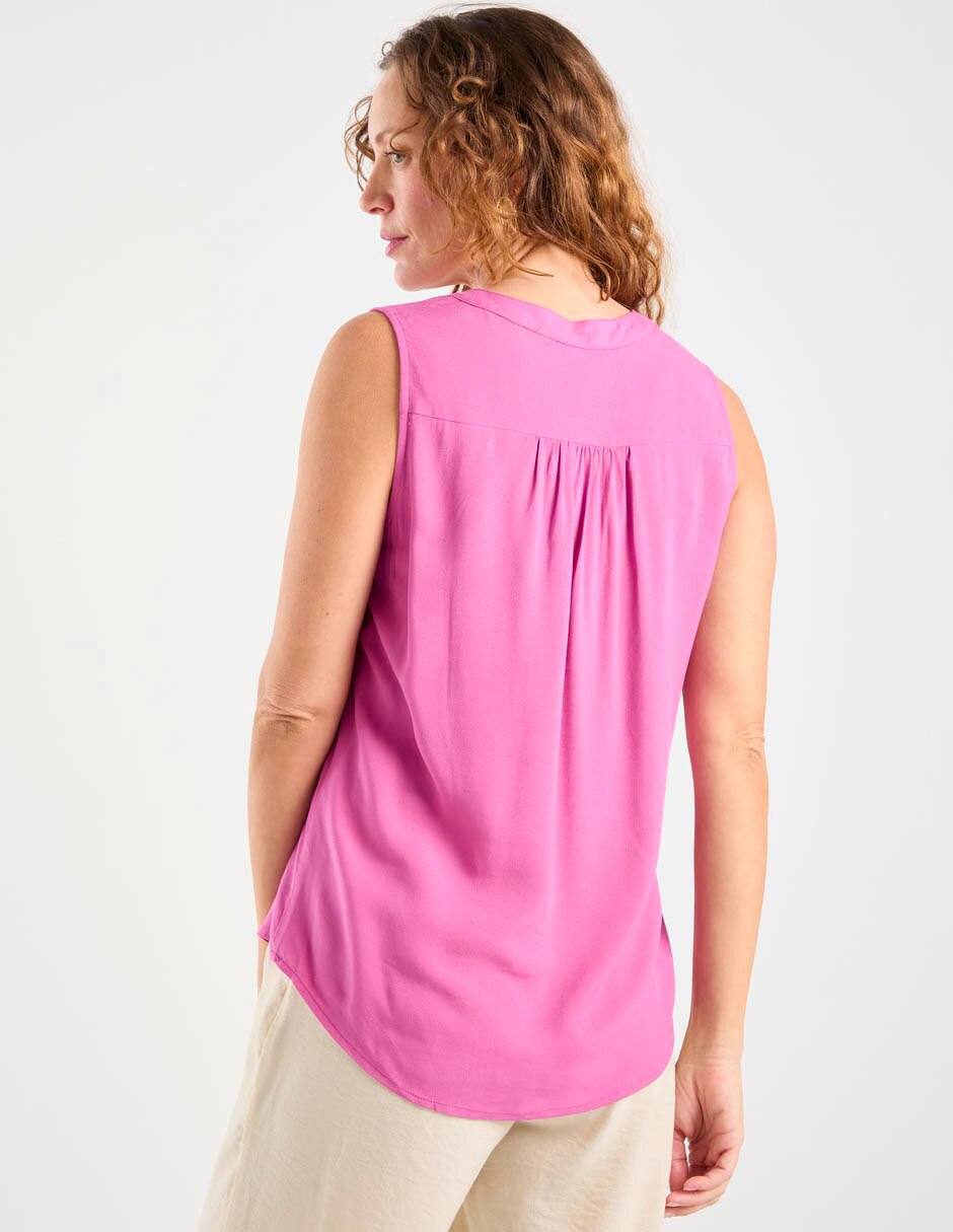 Blusa sin manga para mujer 6