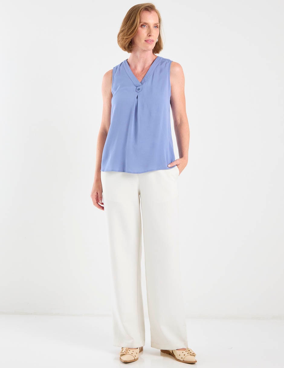 Blusa Weekend sin manga para mujer