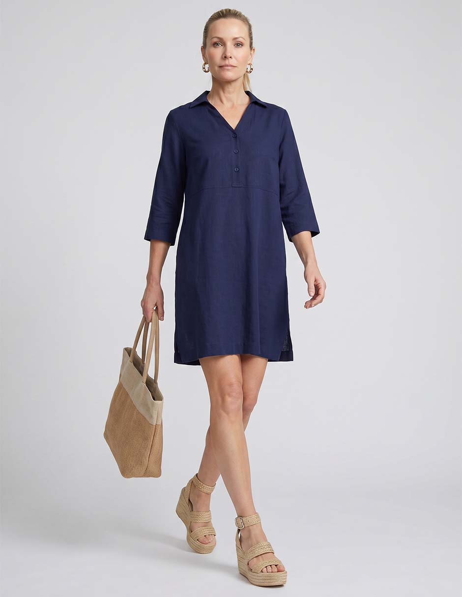 Vestido corto casual para mujer