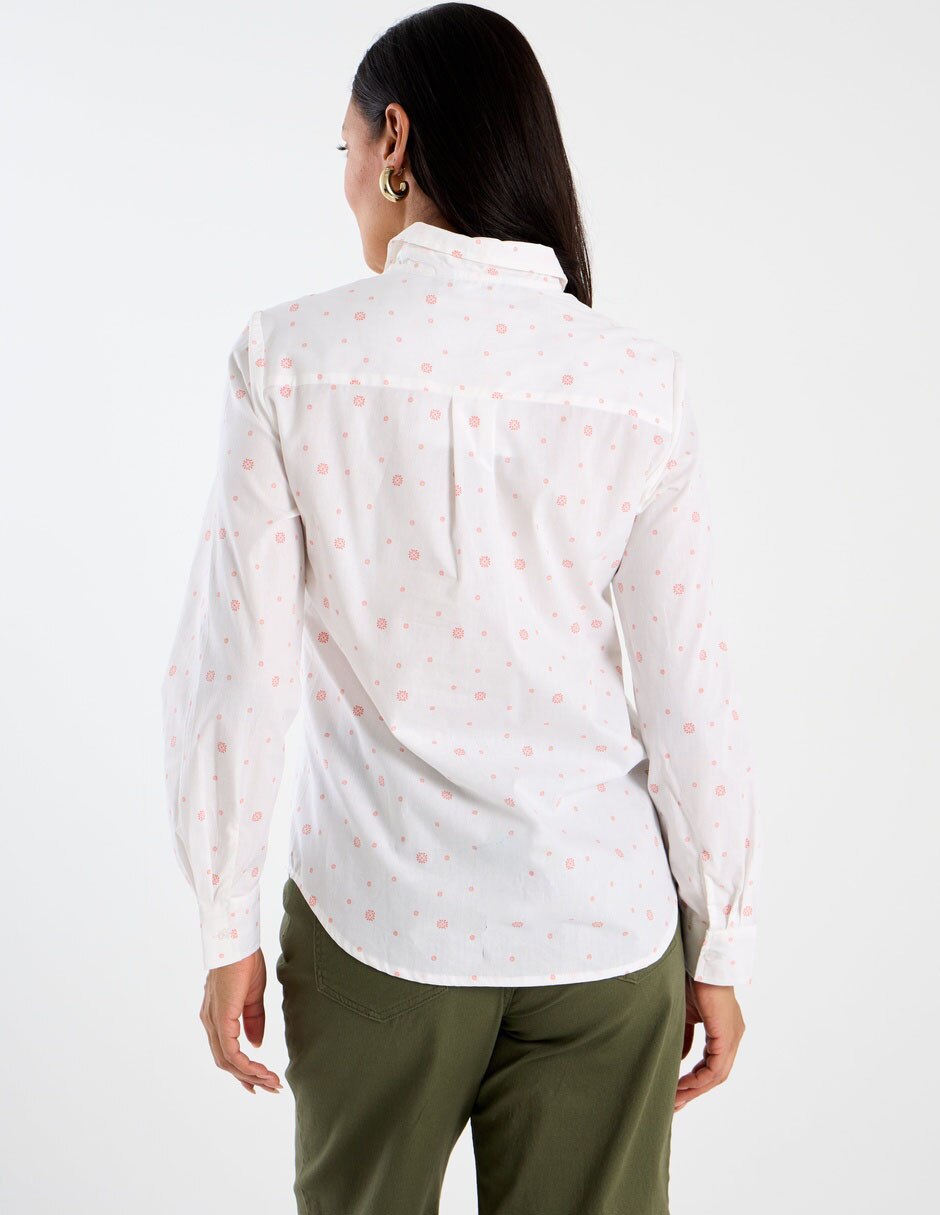 Blusa manga larga para mujer 4