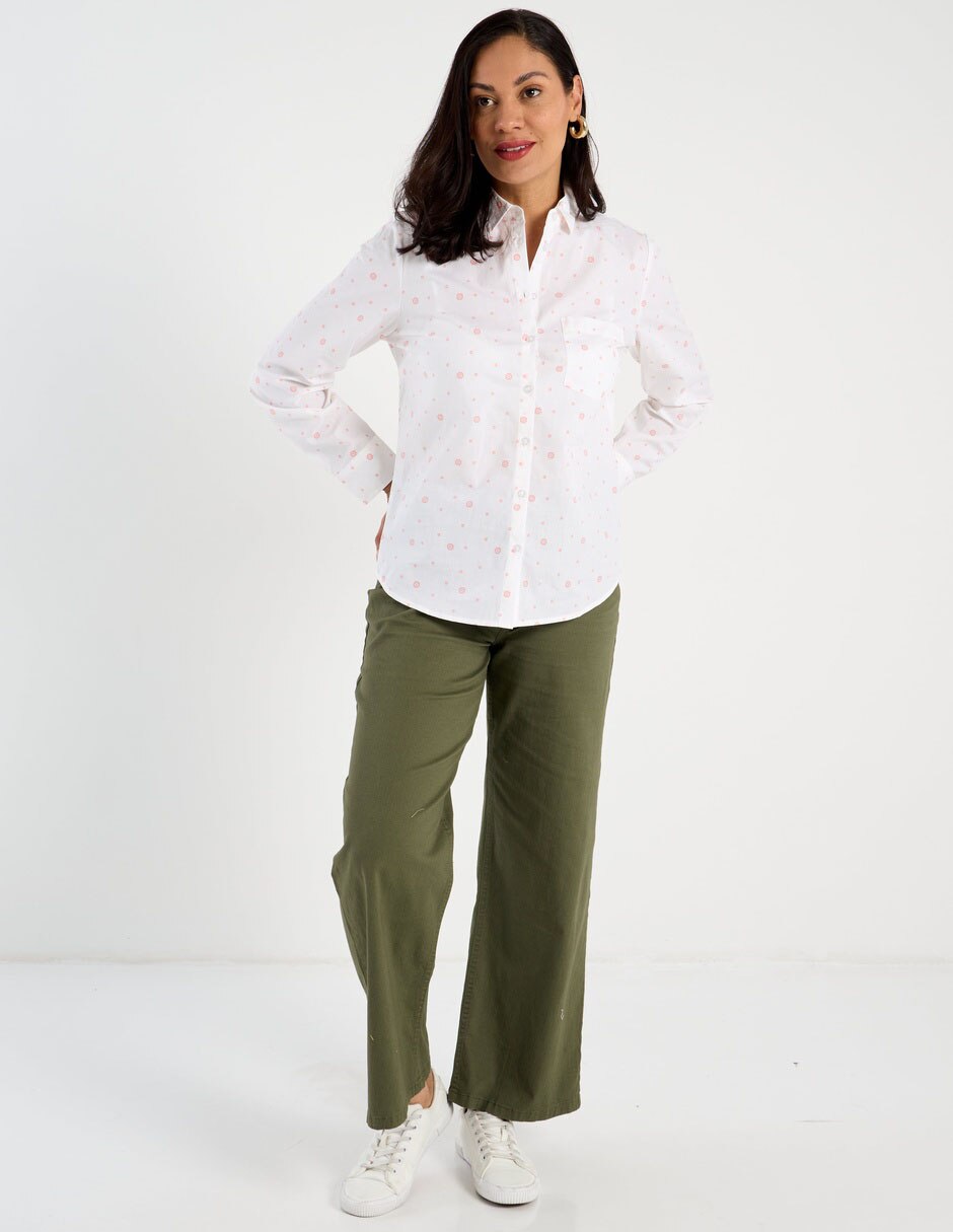Blusa manga larga para mujer 3