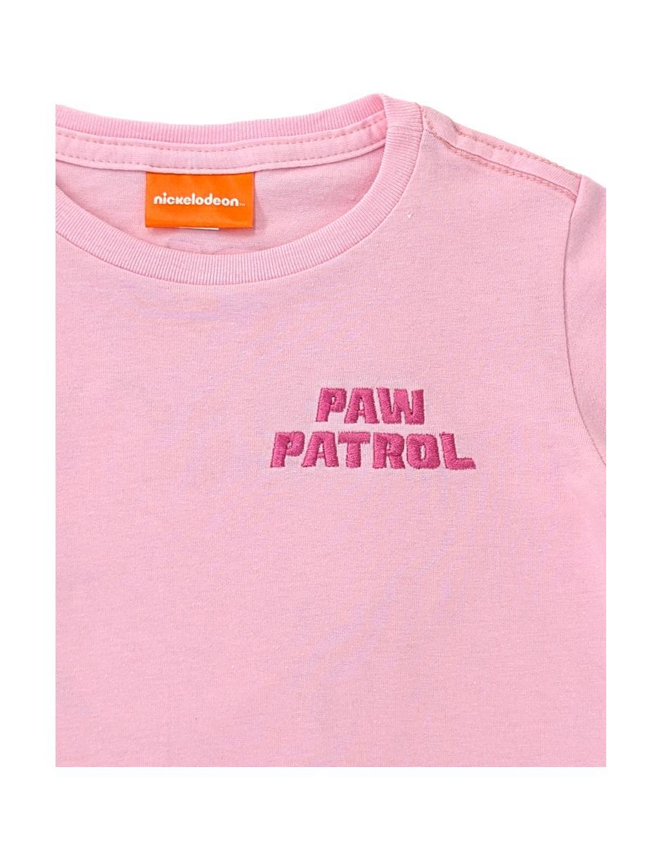 Playera Paramount Paw Patrol manga corta para niña