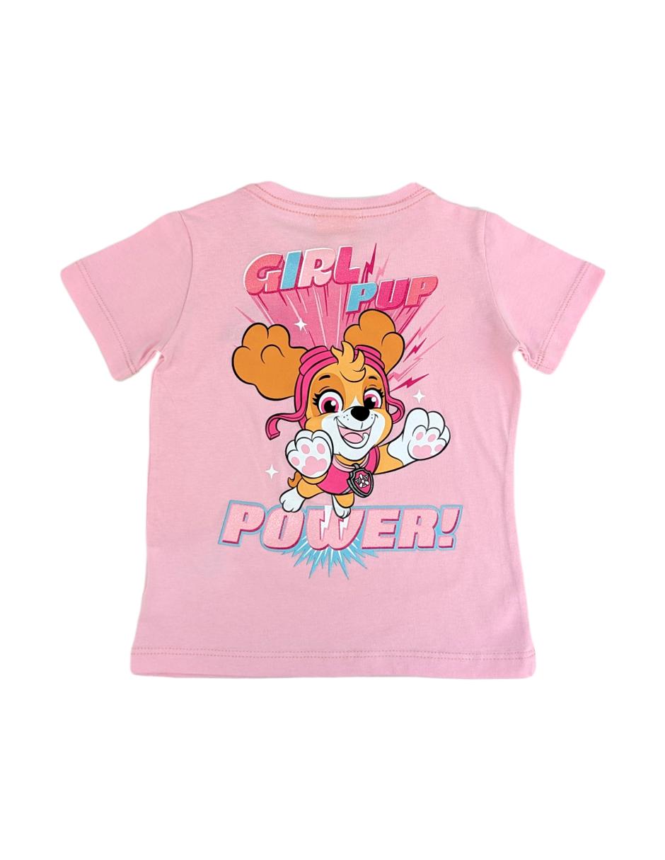 Playera Paramount Paw Patrol manga corta para niña