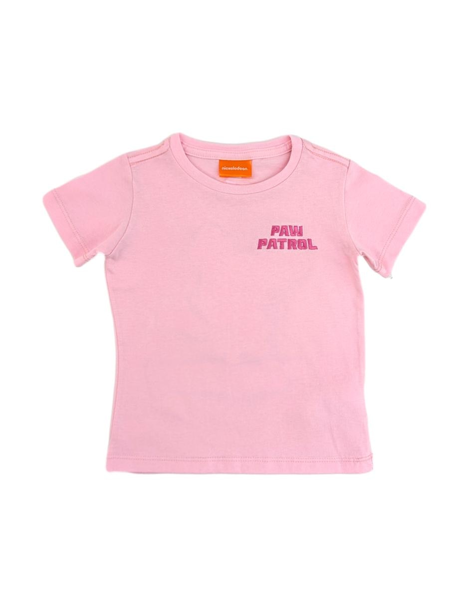 Playera Paw Patrol manga corta para niña Playera Paw Patrol manga corta para niña