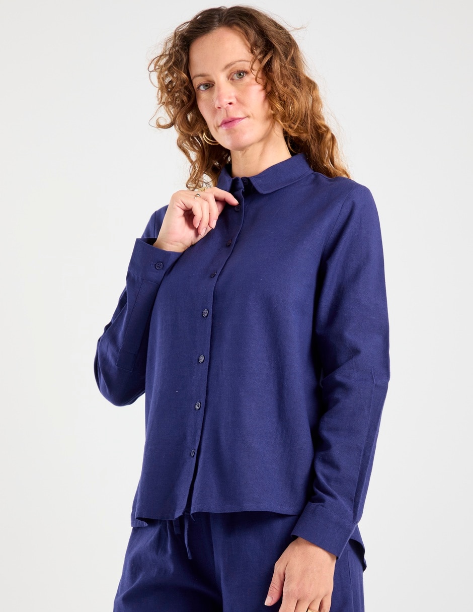 Blusa manga larga para mujer 5