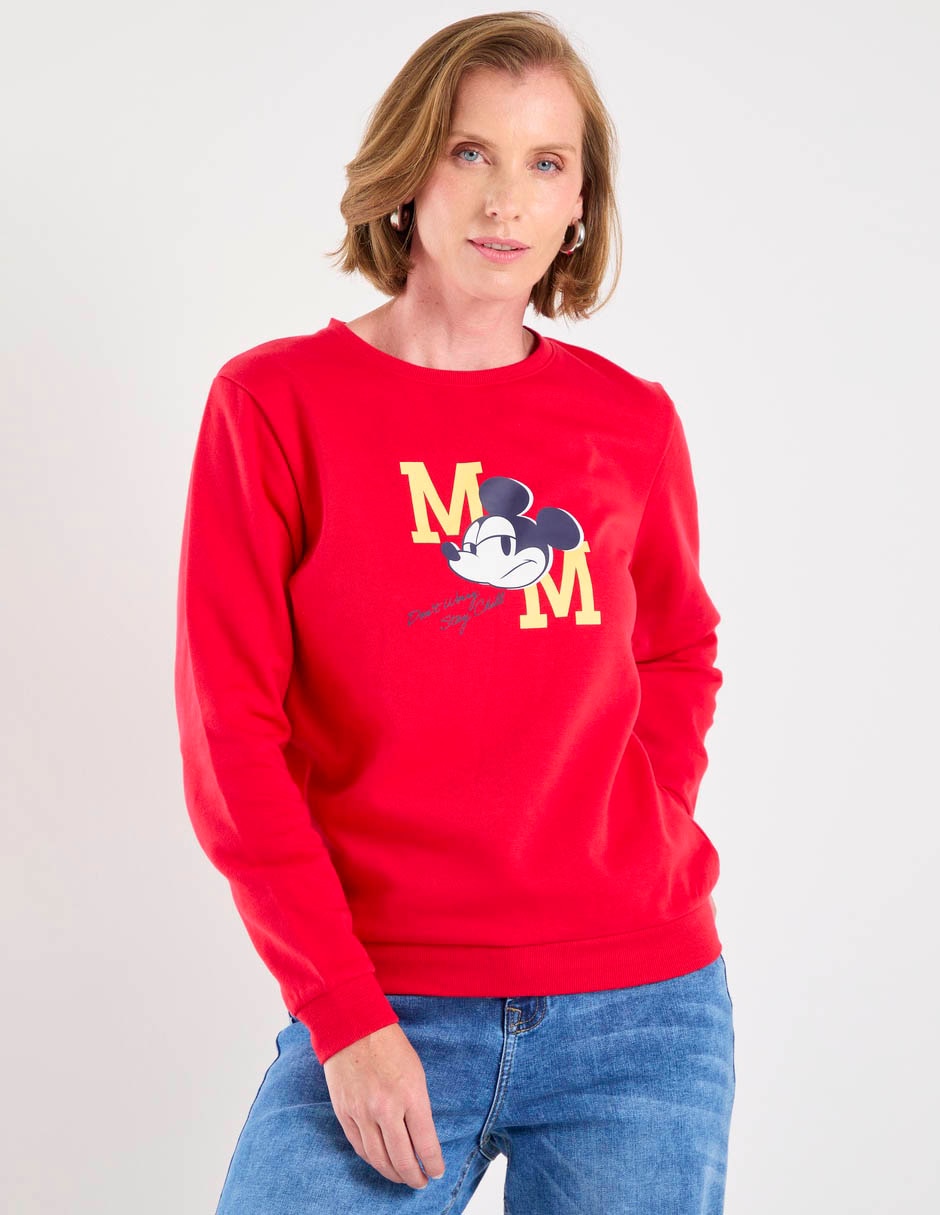 Sudadera Mickey Mouse para mujer Sudadera Mickey Mouse para mujer