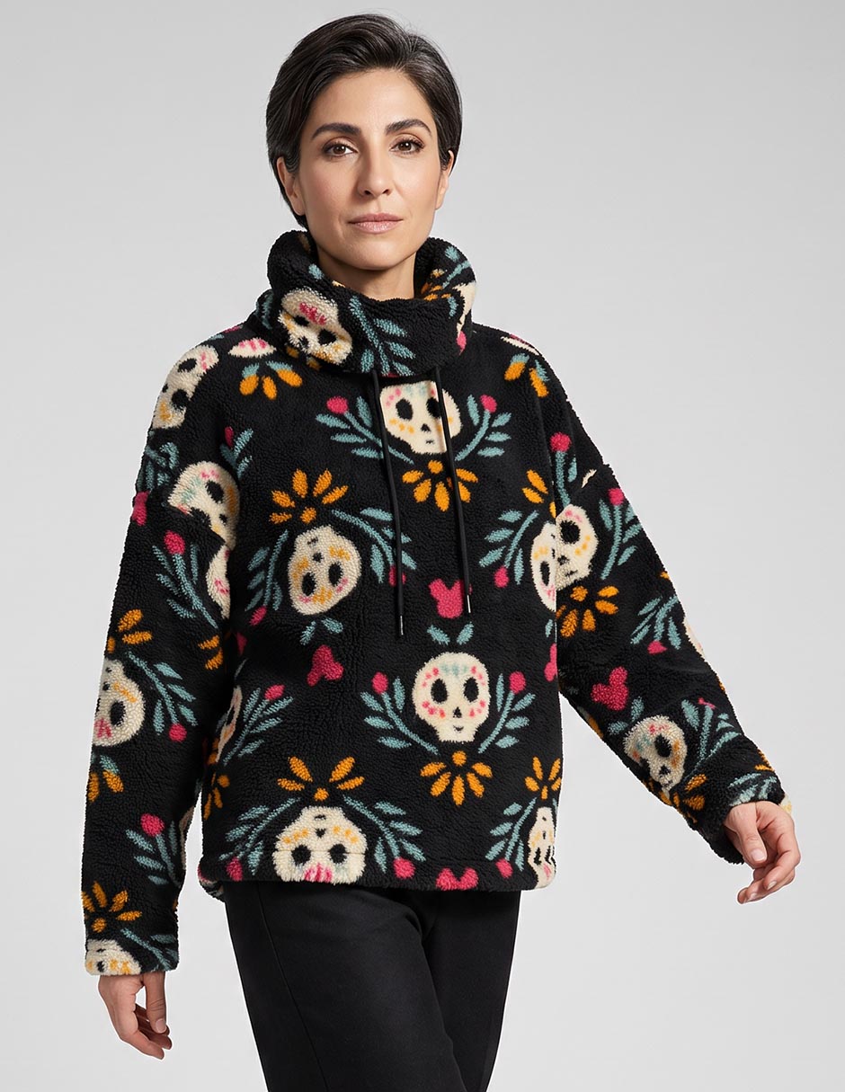 Sudadera día de muertos para mujer
