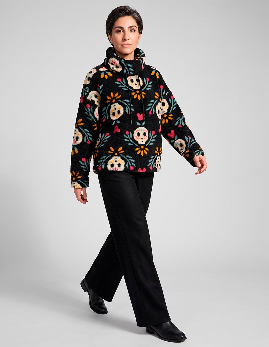 Sudadera día de muertos para mujer 3